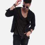 پیراهن نخی نرم و کلاسیک مردانه